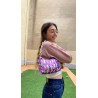 Bolso arlequín violeta