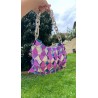 Bolso arlequín violeta